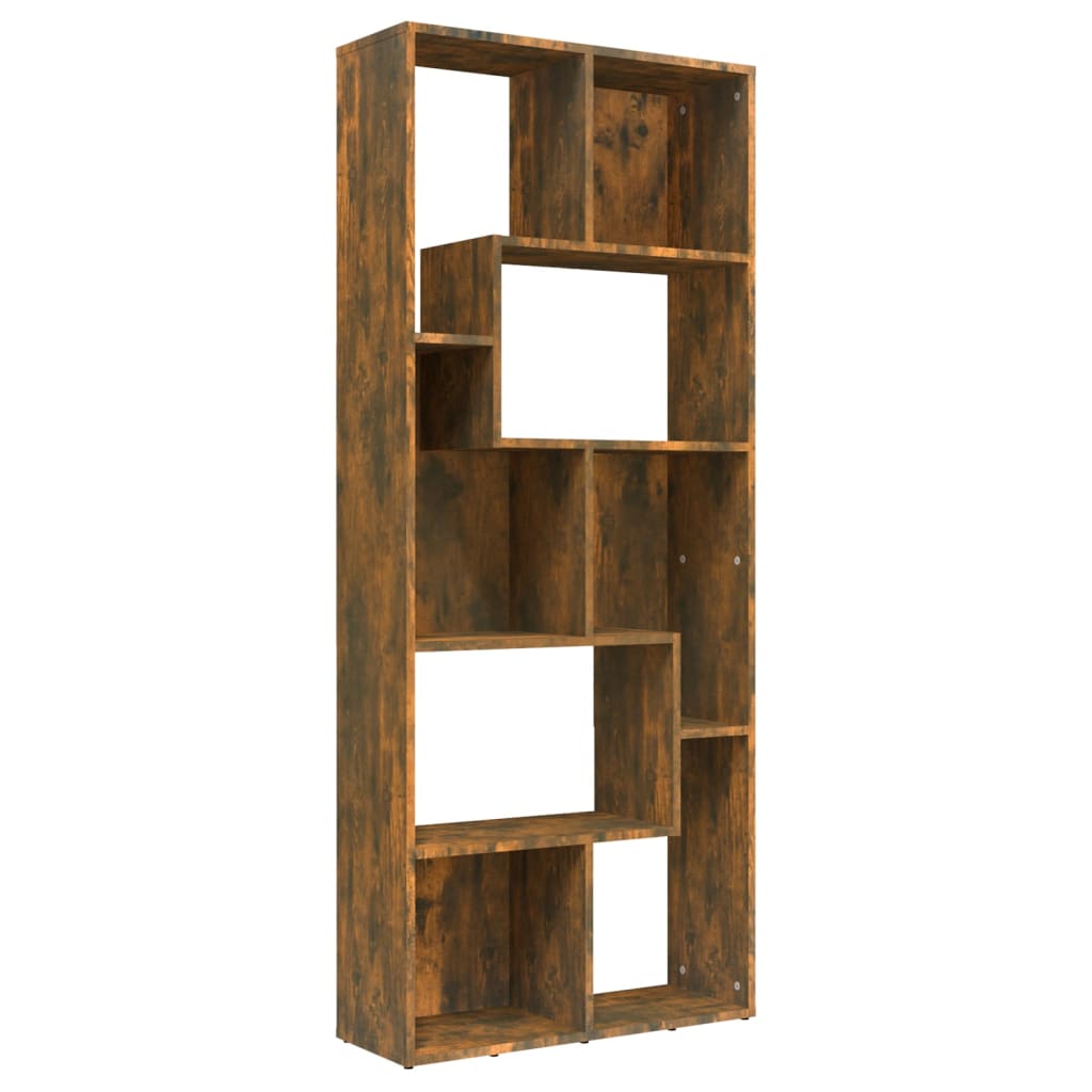 Book Cabinet 67X24X161 Cm Engineered Wood