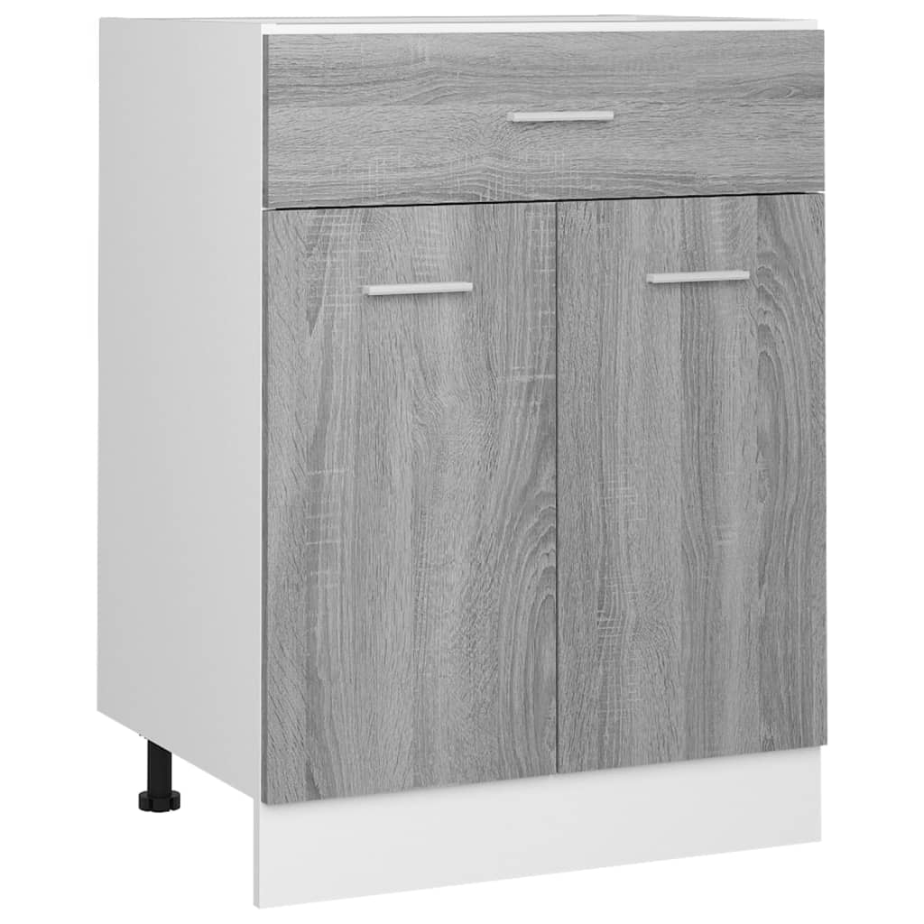 Drawer Bottom Cabinet Lyon 60X46X81.5 Cm Engineered Wood