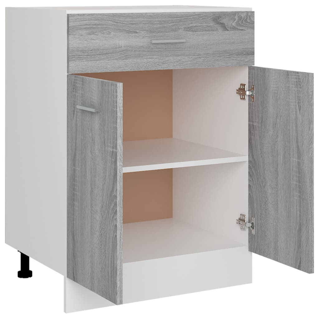 Drawer Bottom Cabinet Lyon 60X46X81.5 Cm Engineered Wood