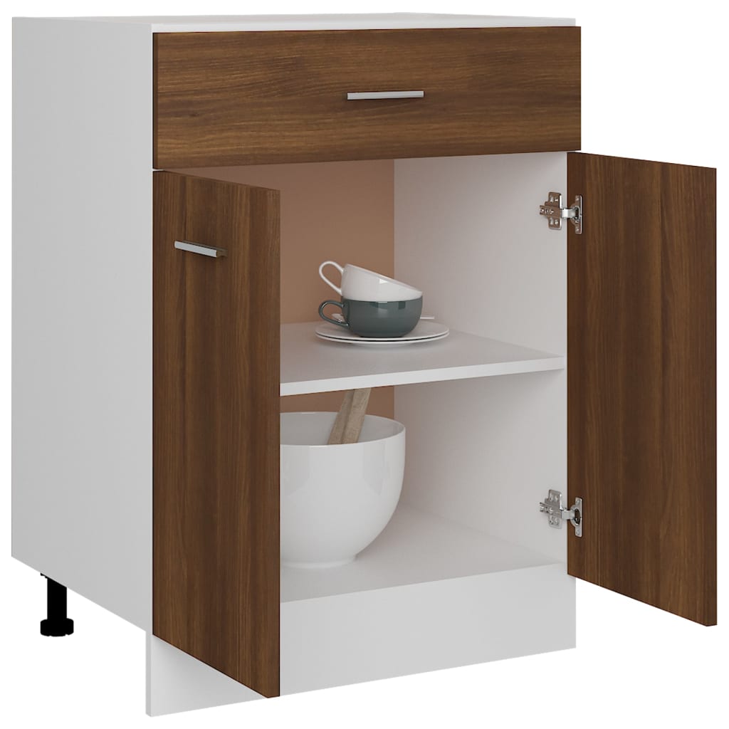 Drawer Bottom Cabinet Lyon 60X46X81.5 Cm Engineered Wood
