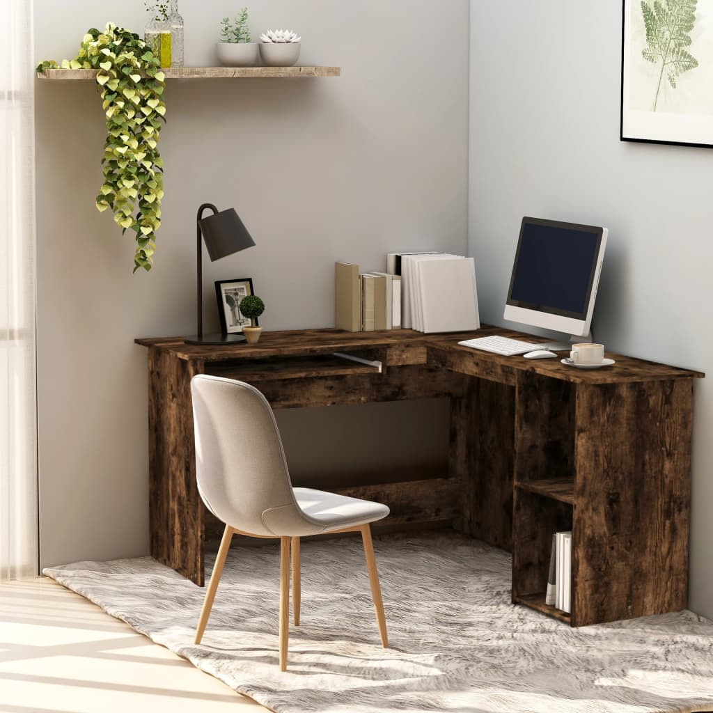 Corner Desk 120X140X75 Cm Engineered Wood