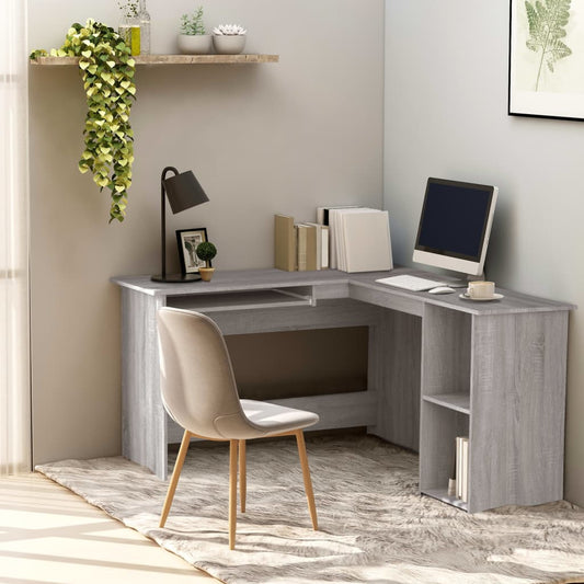 Corner Desk 120X140X75 Cm Engineered Wood
