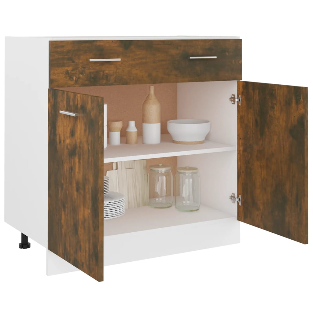 Drawer Bottom Cabinet Lyon 80X46X81.5 Cm Engineered Wood