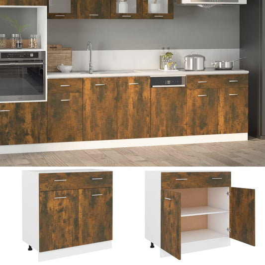 Drawer Bottom Cabinet Lyon 80X46X81.5 Cm Engineered Wood