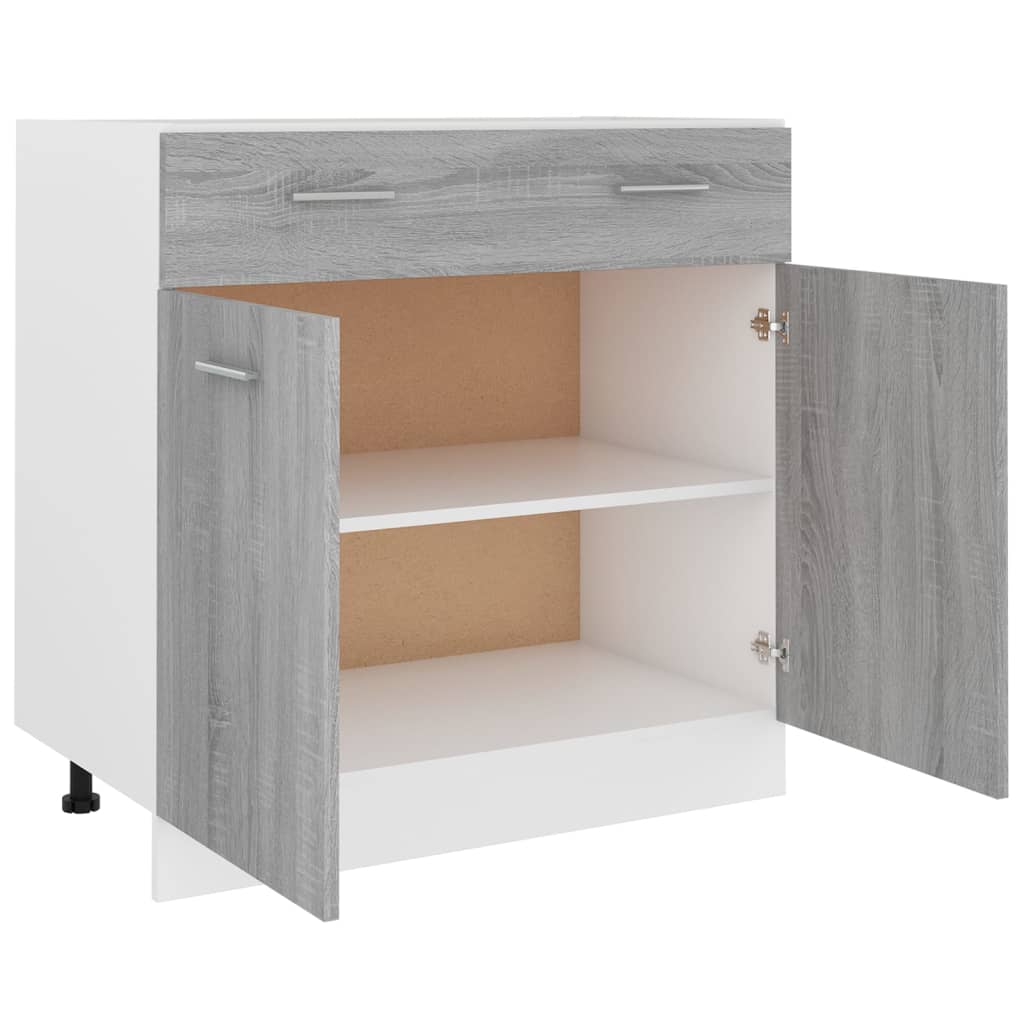 Drawer Bottom Cabinet Lyon 80X46X81.5 Cm Engineered Wood