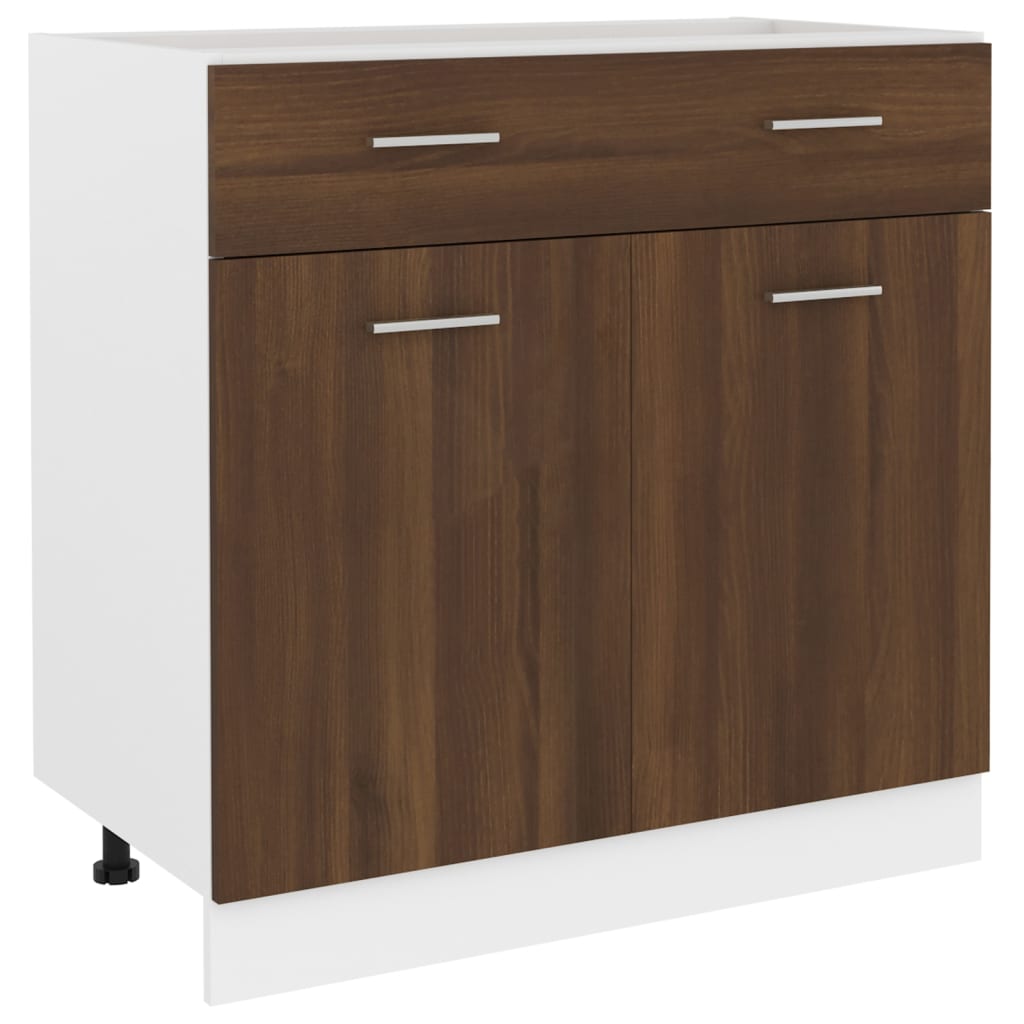 Drawer Bottom Cabinet Lyon 80X46X81.5 Cm Engineered Wood