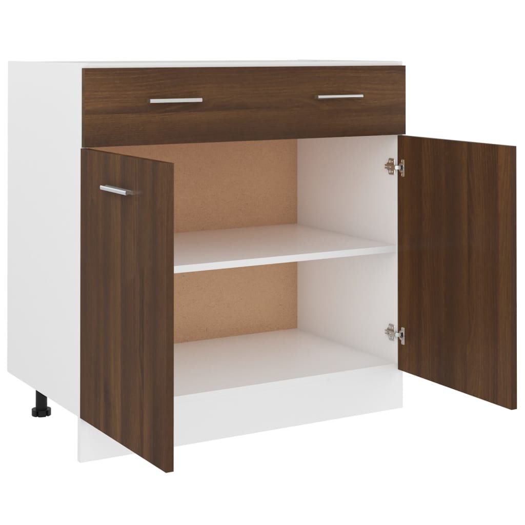 Drawer Bottom Cabinet Lyon 80X46X81.5 Cm Engineered Wood
