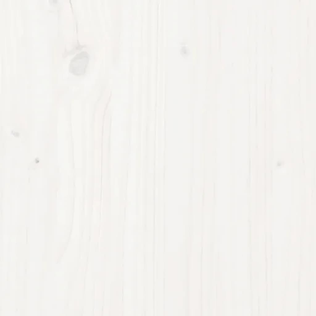 Bed Headboard 185.5 Cm Solid Wood Pine