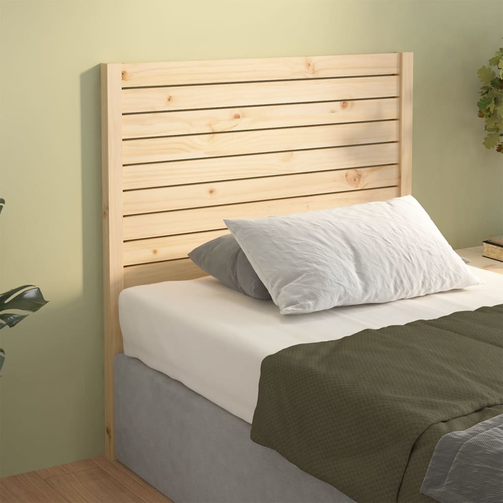 Bed Headboard 96 Cm Solid Wood Pine