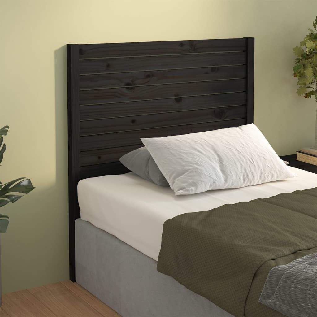 Bed Headboard 96 Cm Solid Wood Pine