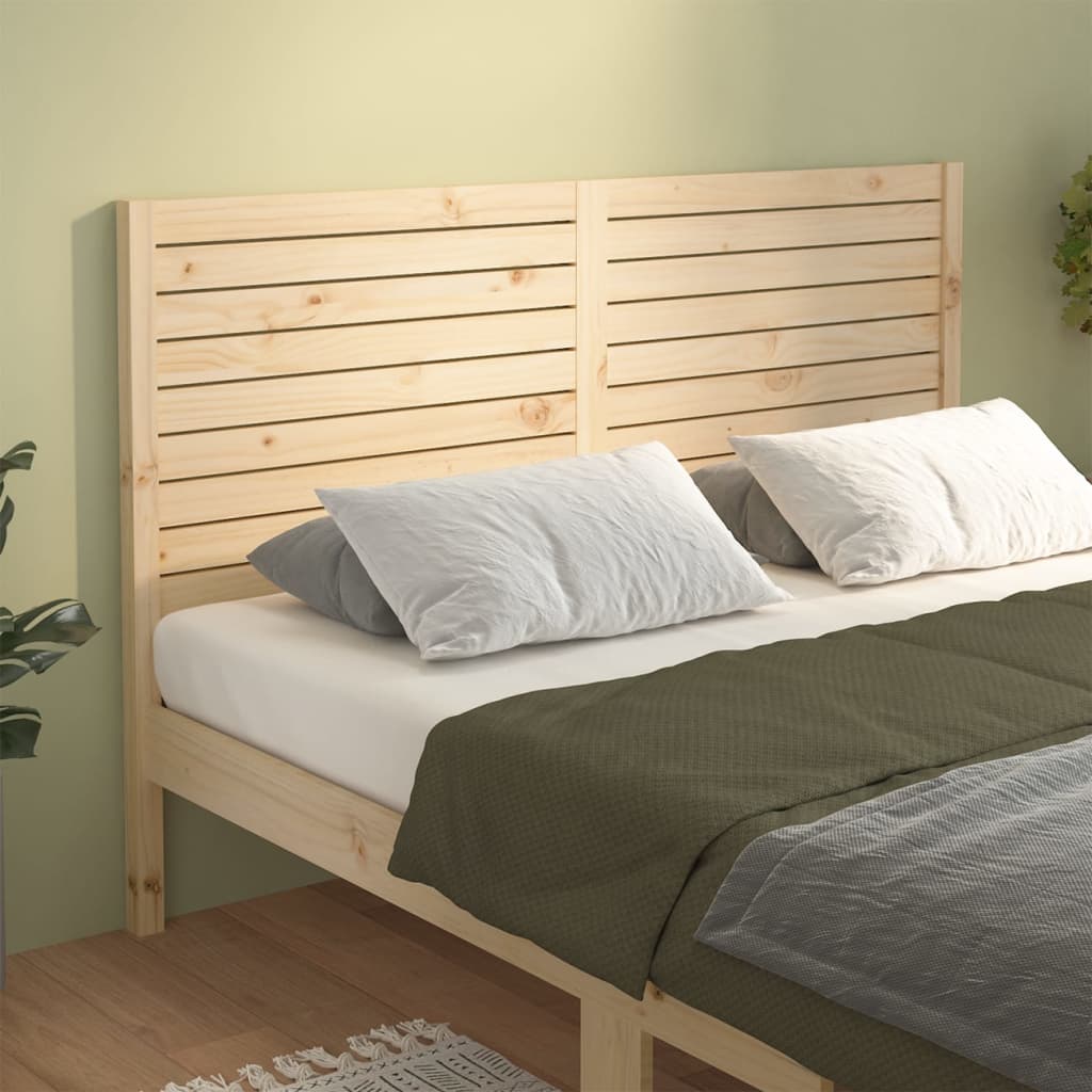 Bed Headboard 96 Cm Solid Wood Pine