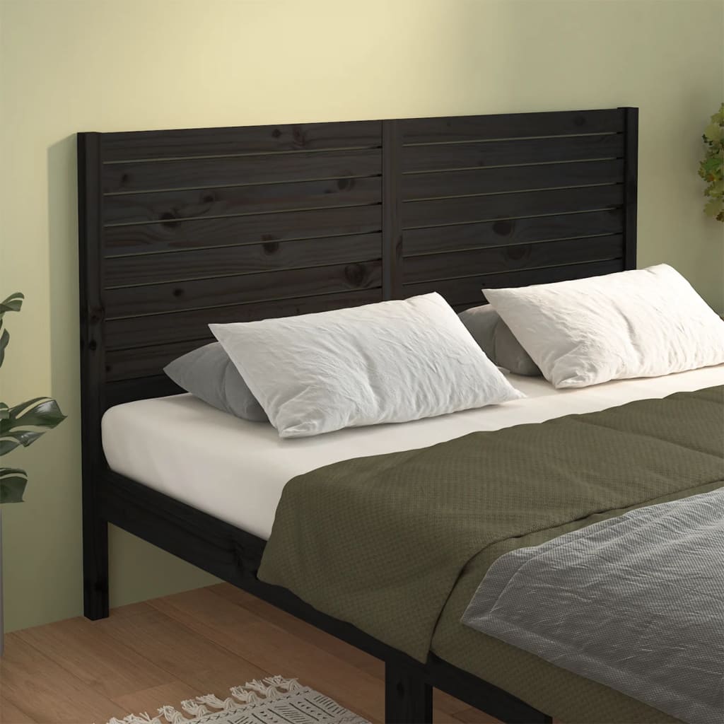 Bed Headboard 96 Cm Solid Wood Pine