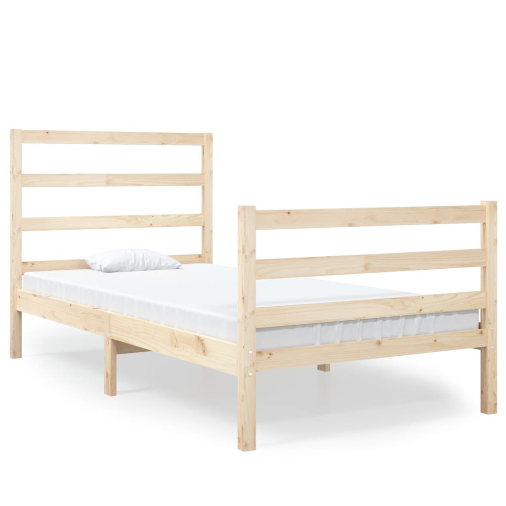 Bed Frame Without Mattress Solid Wood