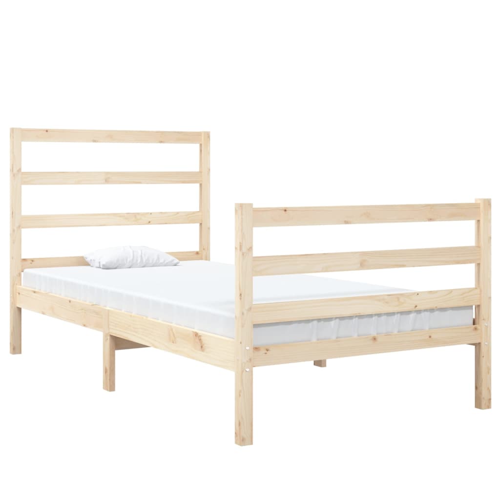 Bed Frame Without Mattress Solid Wood