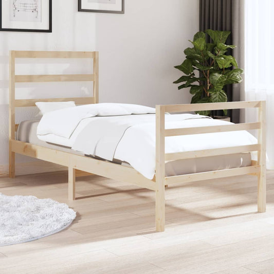 Bed Frame Without Mattress Solid Wood