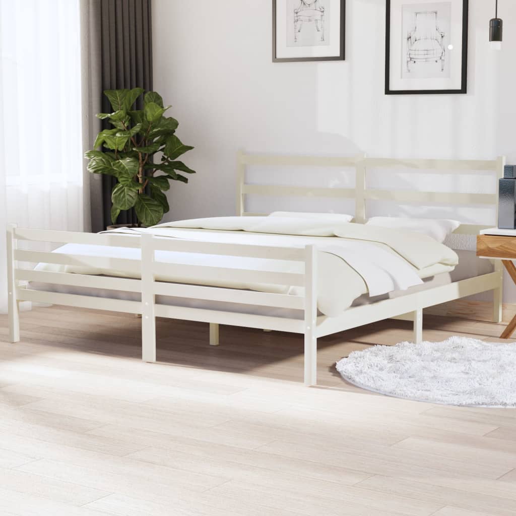 Bed Frame Without Mattress Solid Wood