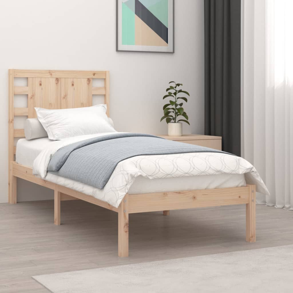 Bed Frame Without Mattress Solid Wood