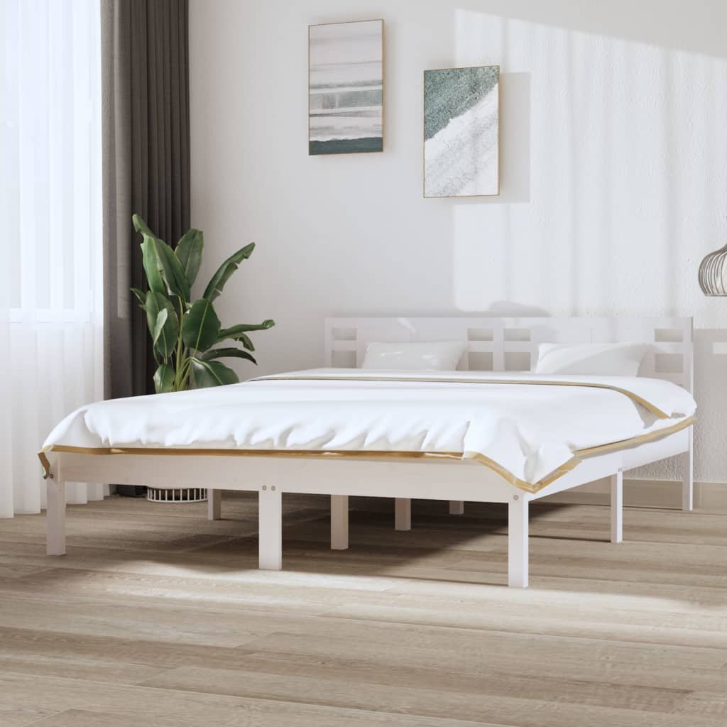 Bed Frame Without Mattress Solid Wood