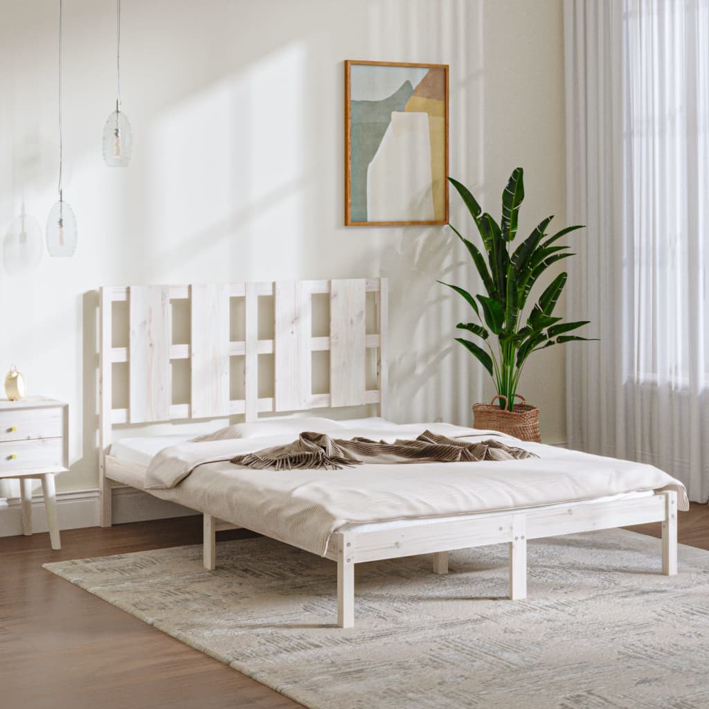 Bed Frame Without Mattress Solid Wood