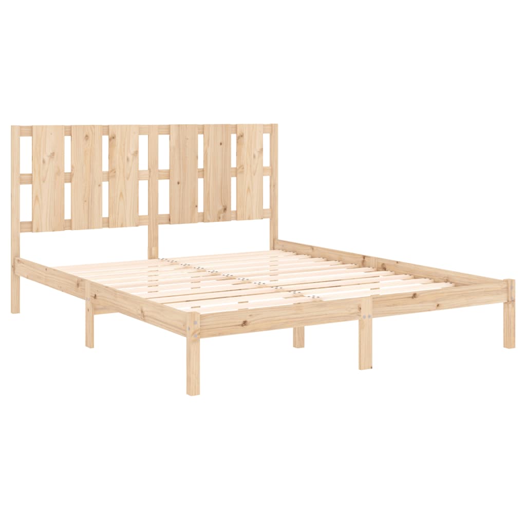 Bed Frame Without Mattress Solid Wood