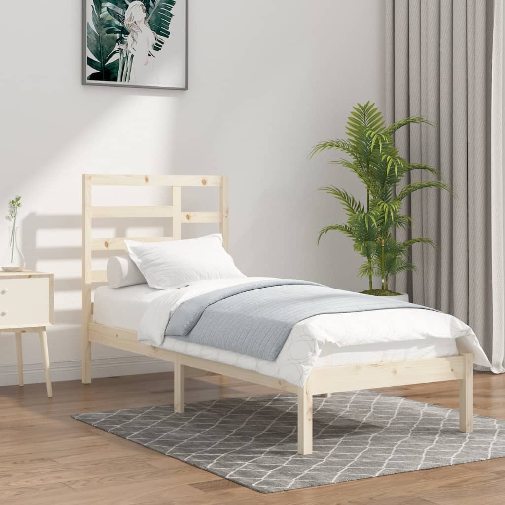 Bed Frame Without Mattress Solid Wood