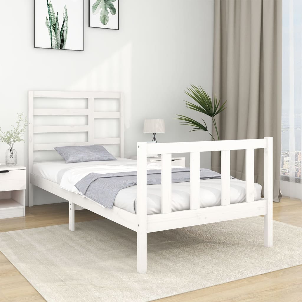 Bed Frame Without Mattress Solid Wood