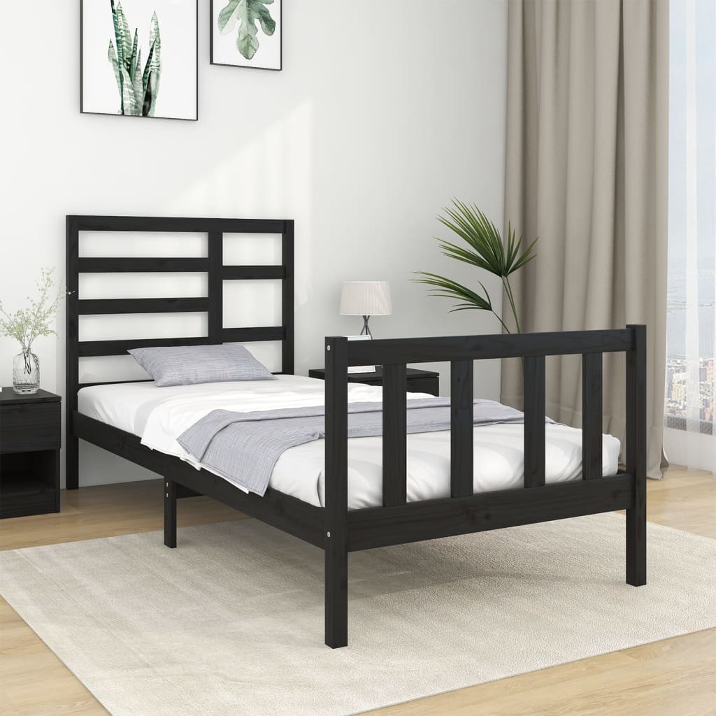 Bed Frame Without Mattress Solid Wood