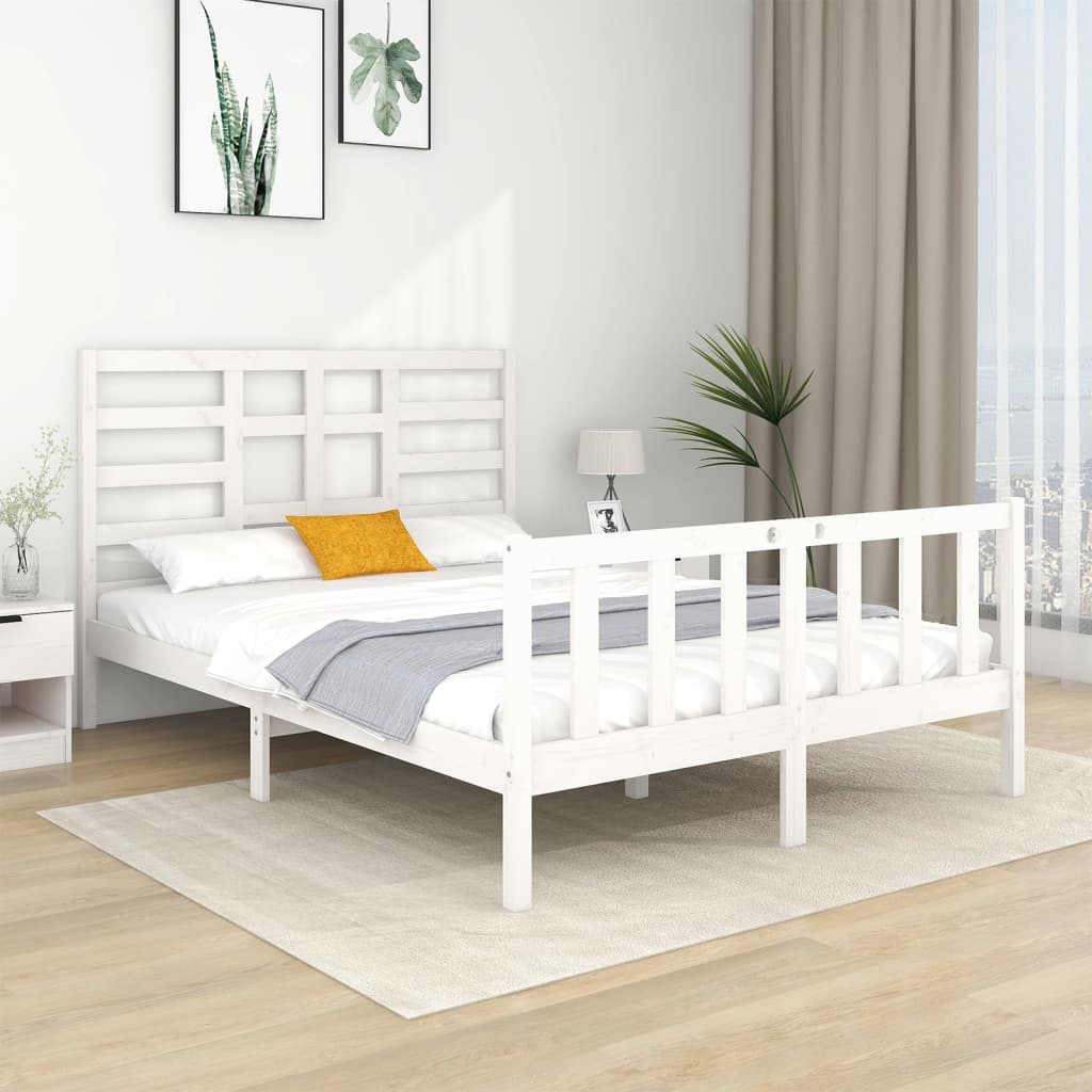 Bed Frame Without Mattress Solid Wood