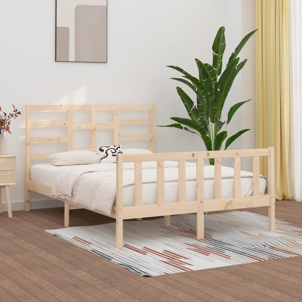 Bed Frame Without Mattress Solid Wood