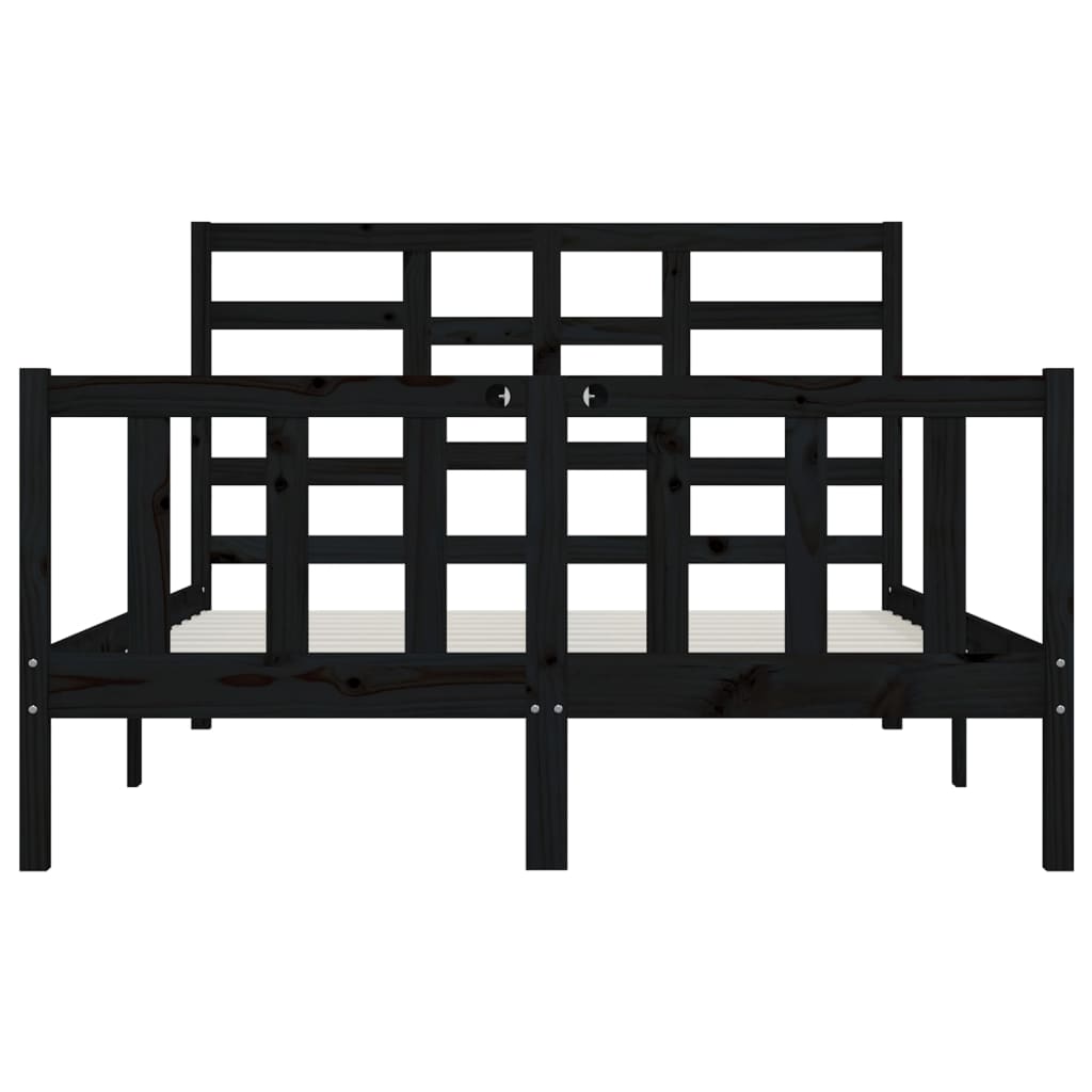Bed Frame Without Mattress Solid Wood