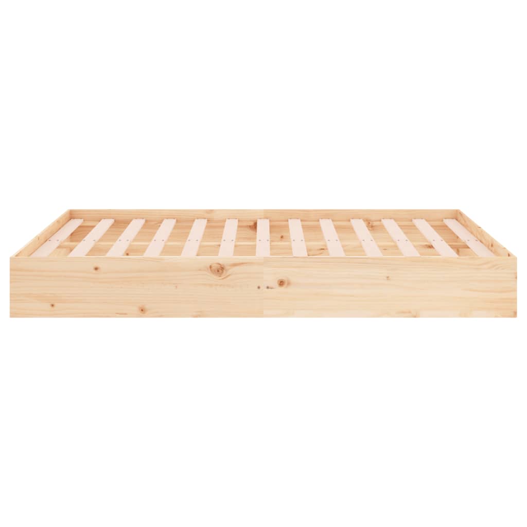 Bed Frame Without Mattress Solid Wood