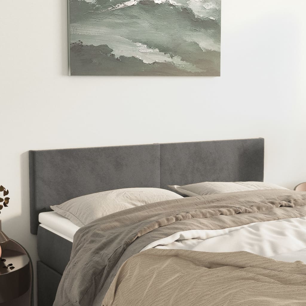 Headboards 4 Pcs 100 Cm Velvet