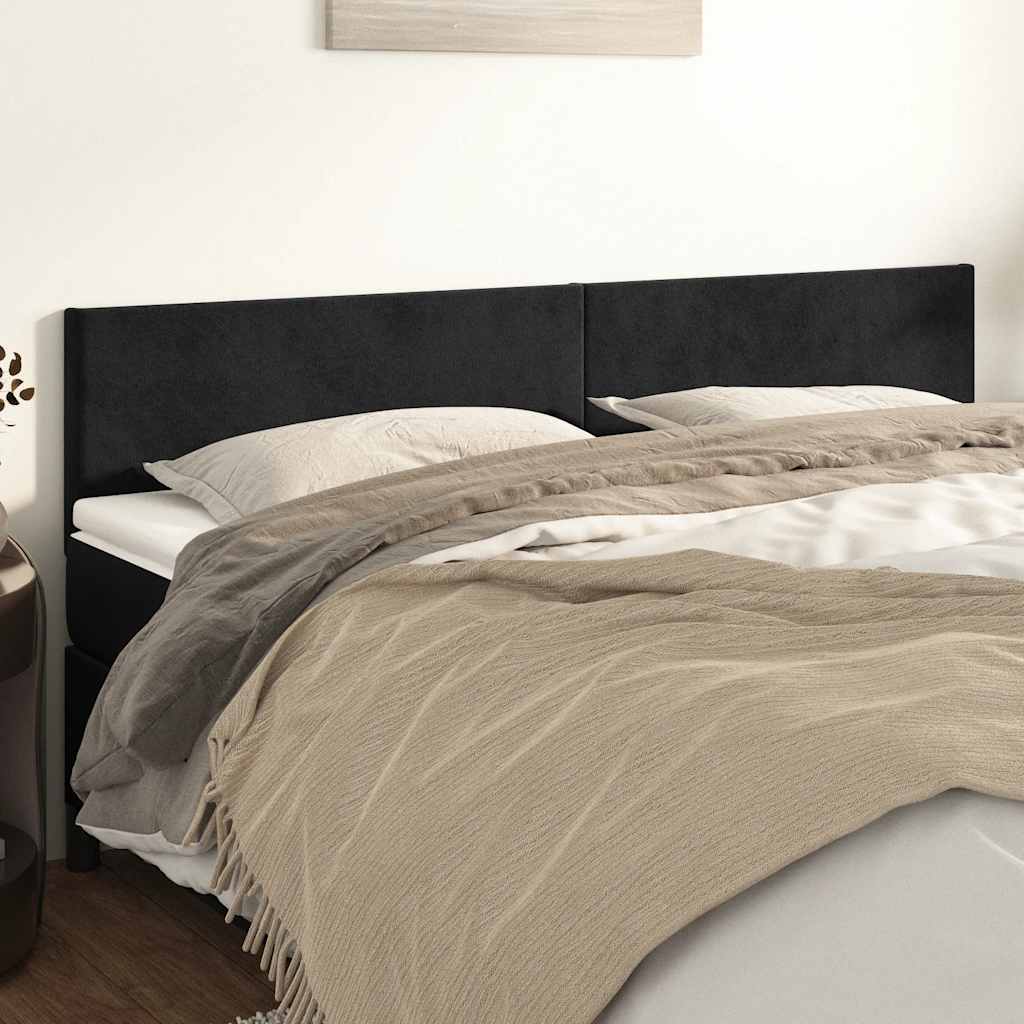 Headboards 4 Pcs 100 Cm Velvet