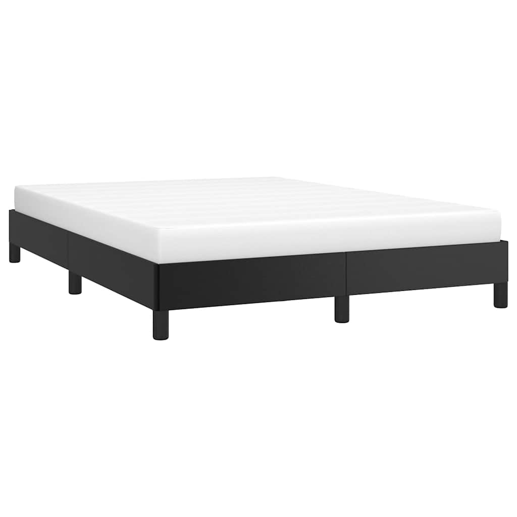 Bed Frame Without Mattress 152X203 Cm Queen Faux Leather