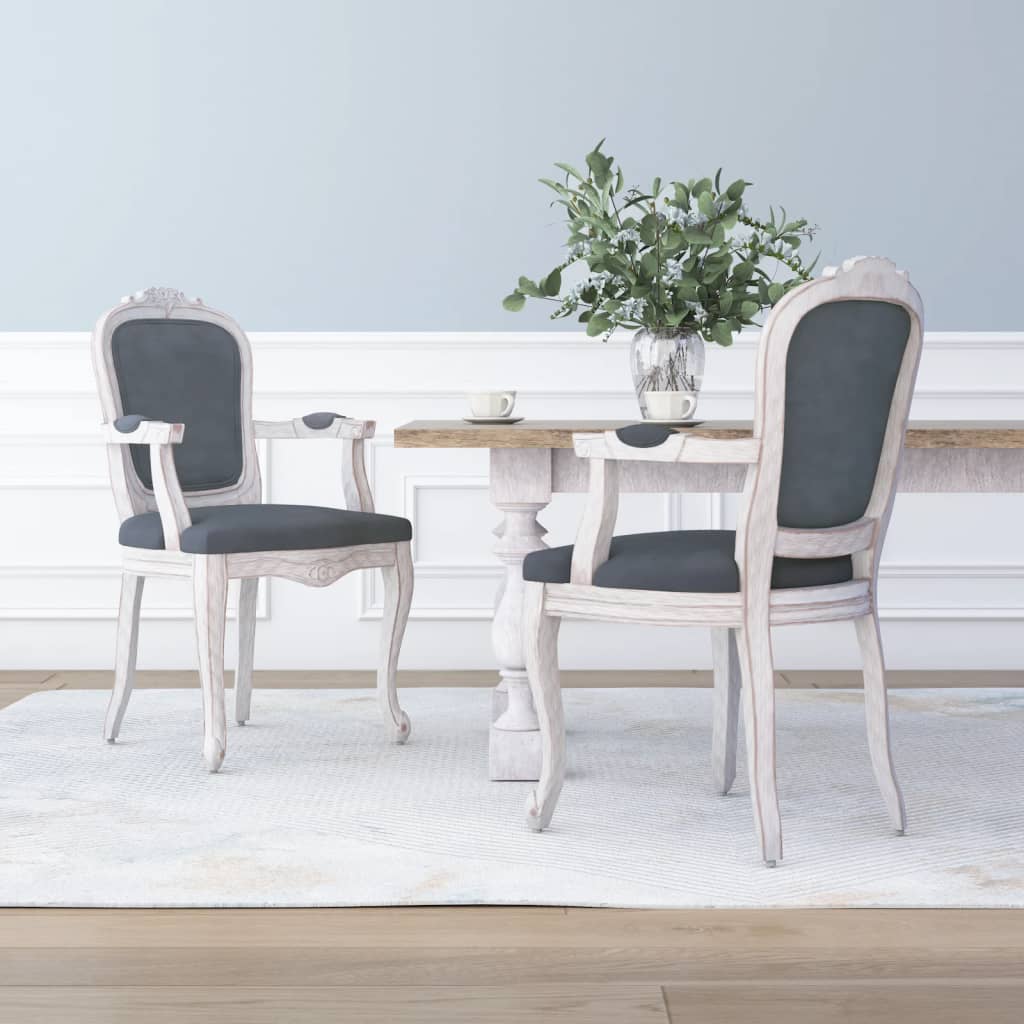Dining Chairs 2 Pcs 62X59.5X100.5 Cm Velvet