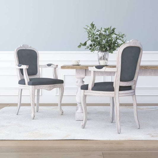 Dining Chairs 2 Pcs 62X59.5X100.5 Cm Velvet