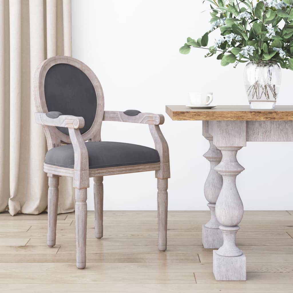 Dining Chair Dark 54X56X96.5 Cm Fabric