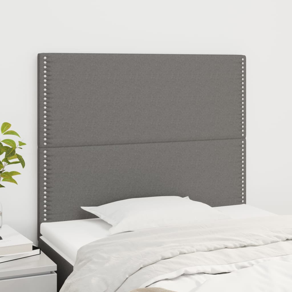 Headboards 2 Pcs 80 Cm Fabric