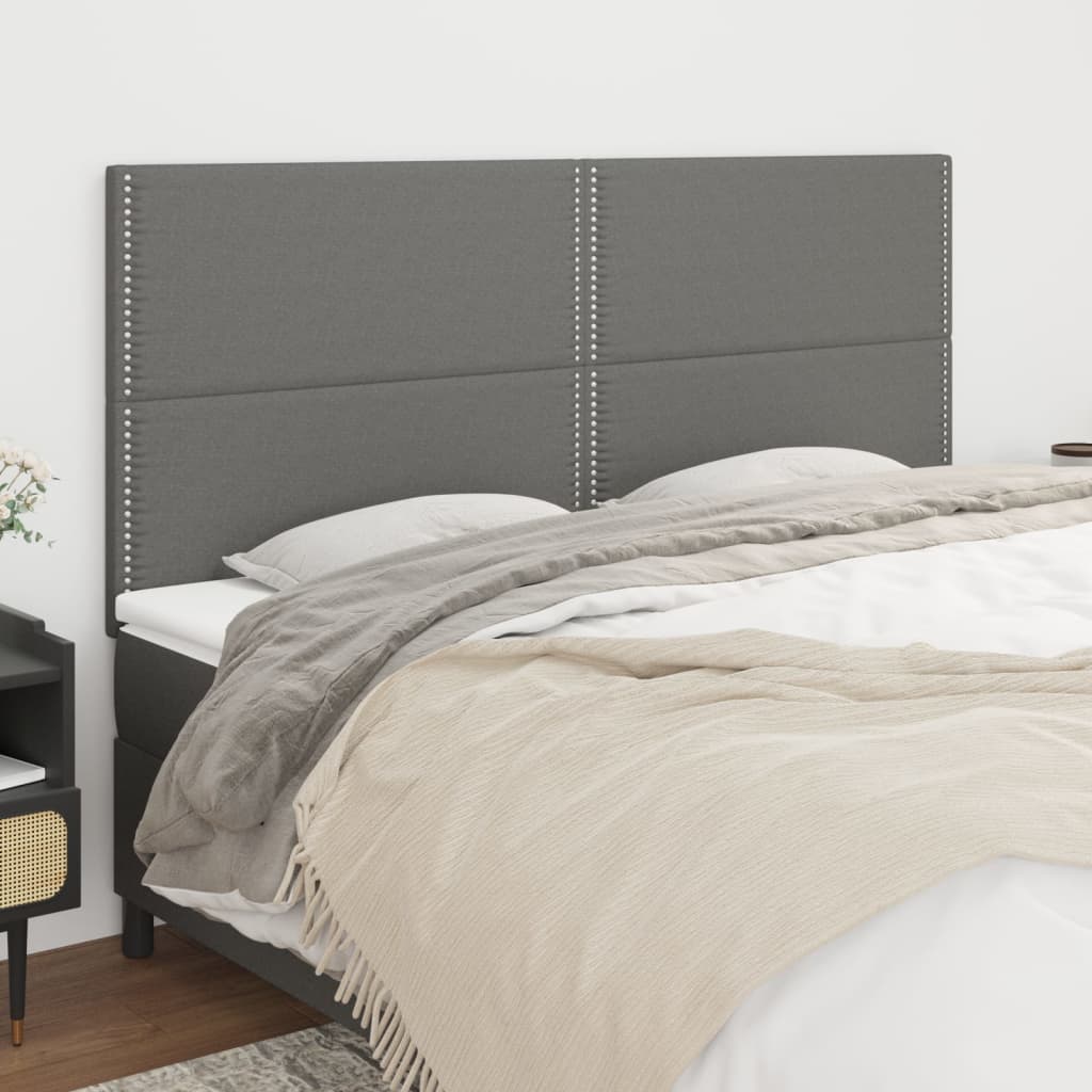 Headboards 2 Pcs 80 Cm Fabric