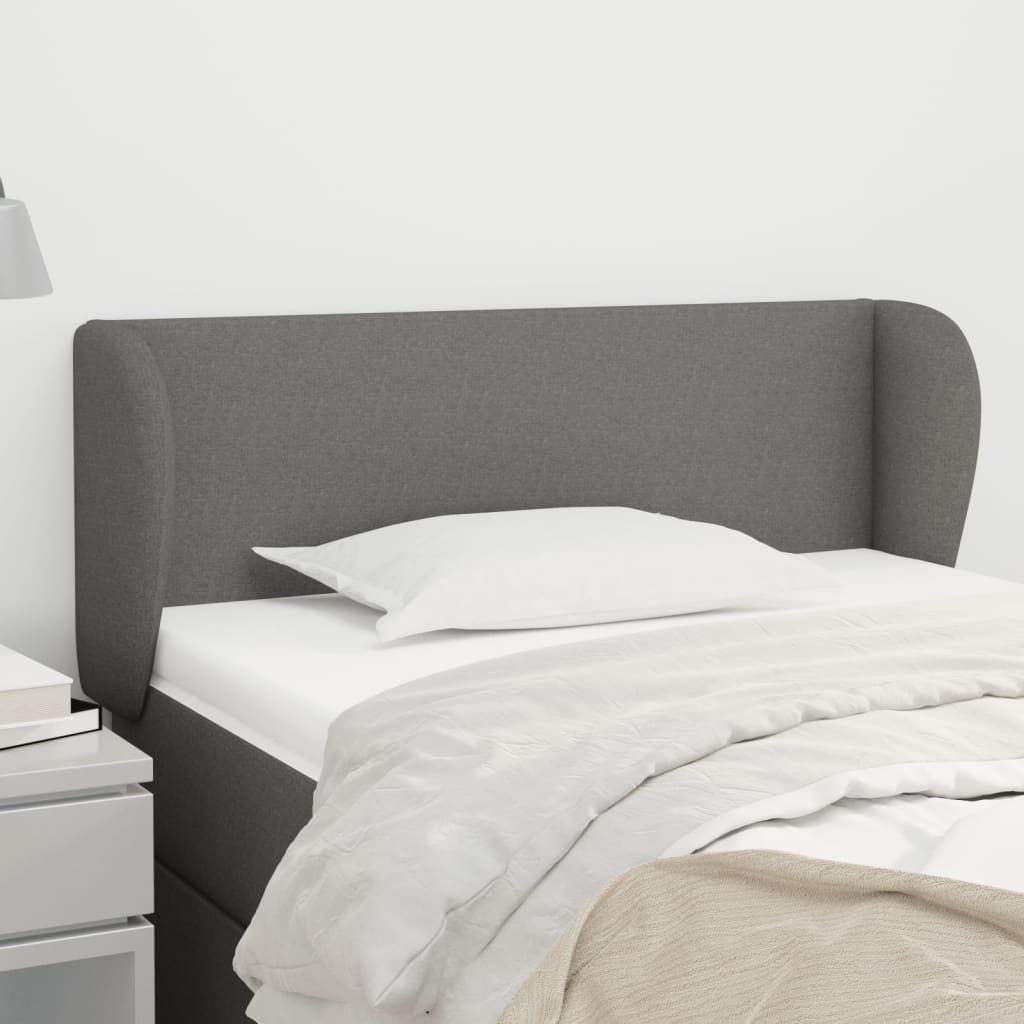 Headboard With Ears 103 Cm Fabric