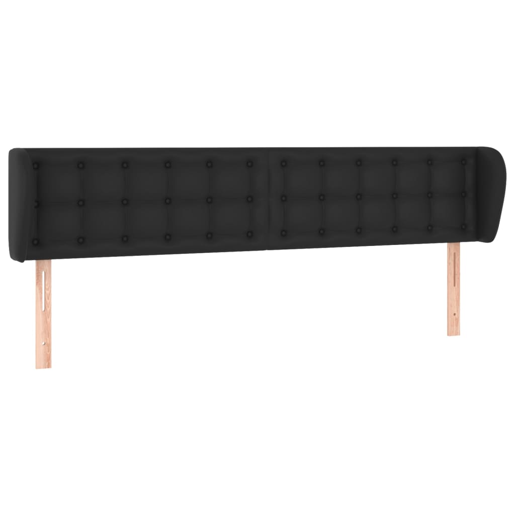 Headboard With Ears 203 Cm Faux Leather