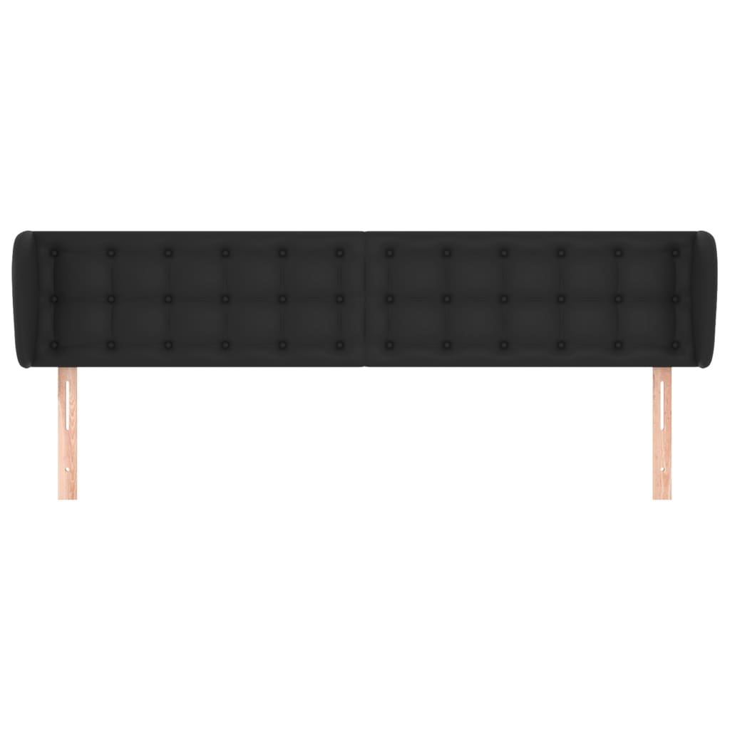 Headboard With Ears 203 Cm Faux Leather