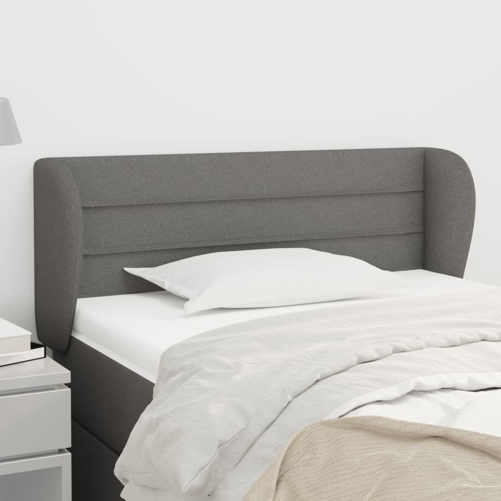 Headboard With Ears 203 Cm Fabric