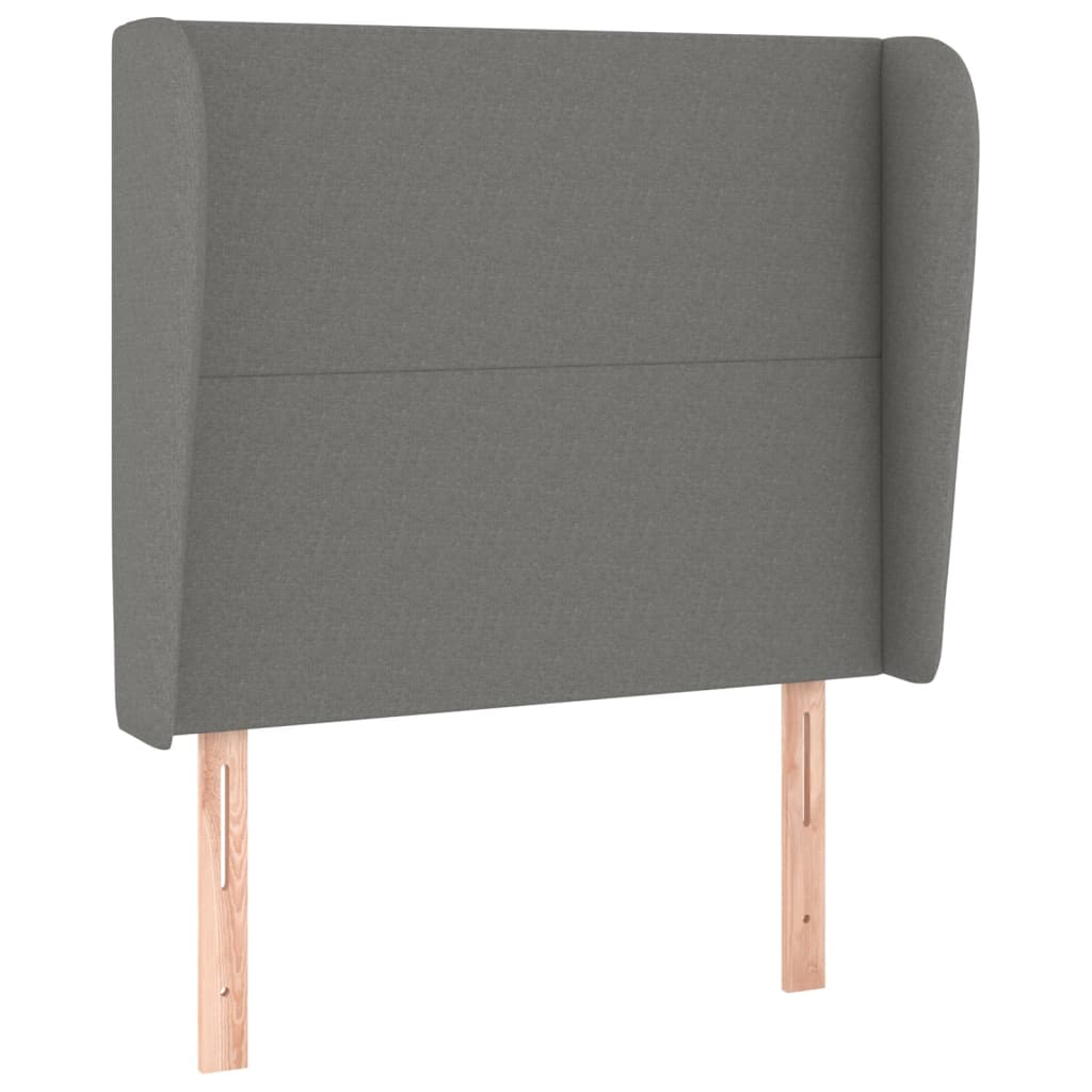 Headboard With Ears 103 Cm Fabric