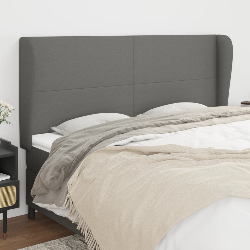 Headboard With Ears 103 Cm Fabric