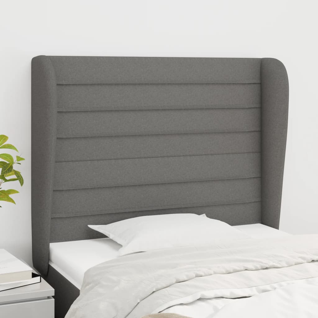 Headboard With Ears 203 Cm Fabric