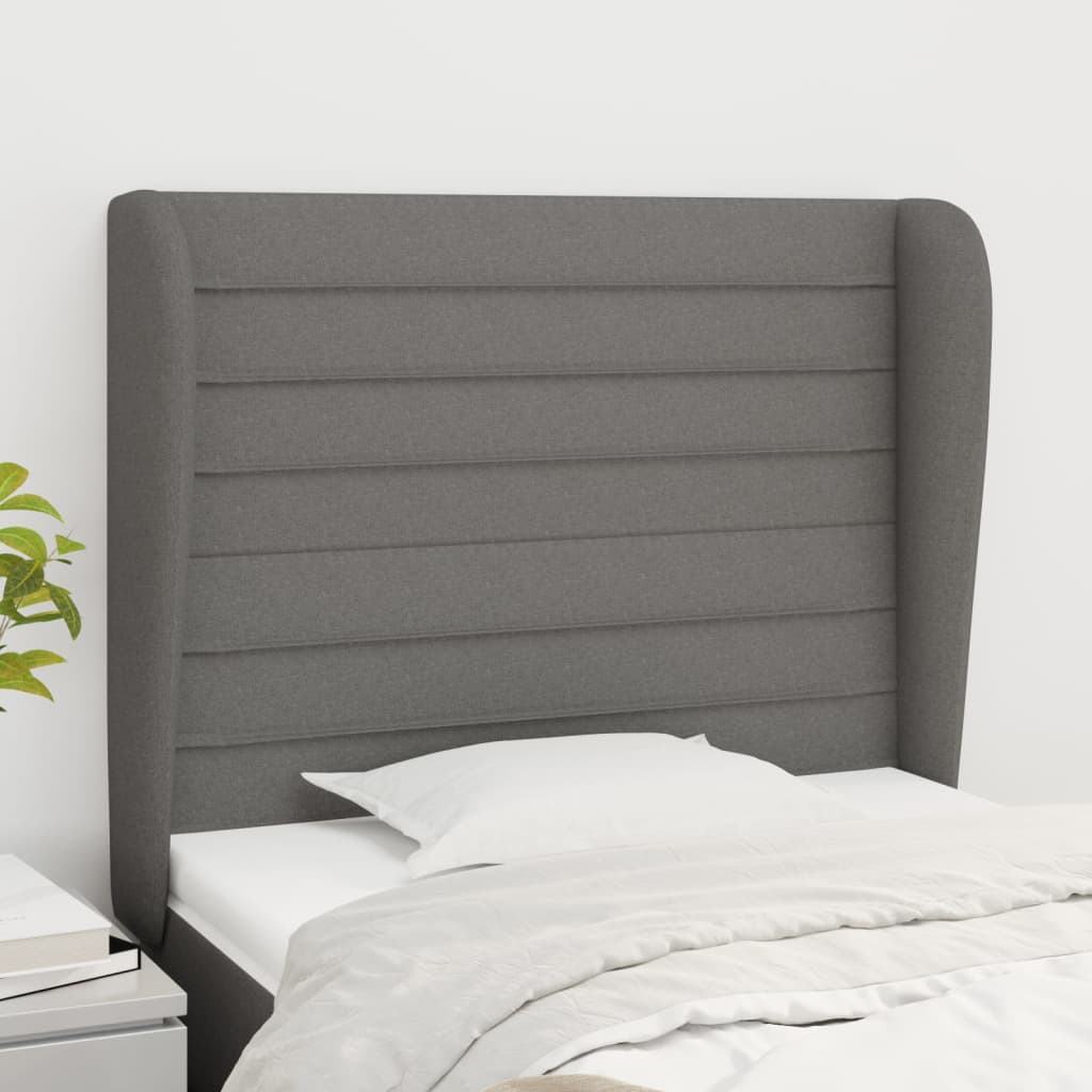 Headboard With Ears 203 Cm Fabric