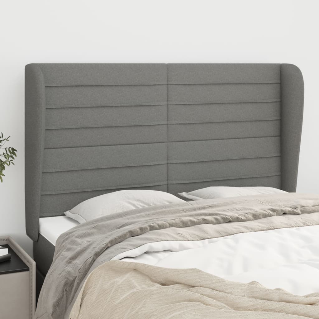 Headboard With Ears 203 Cm Fabric