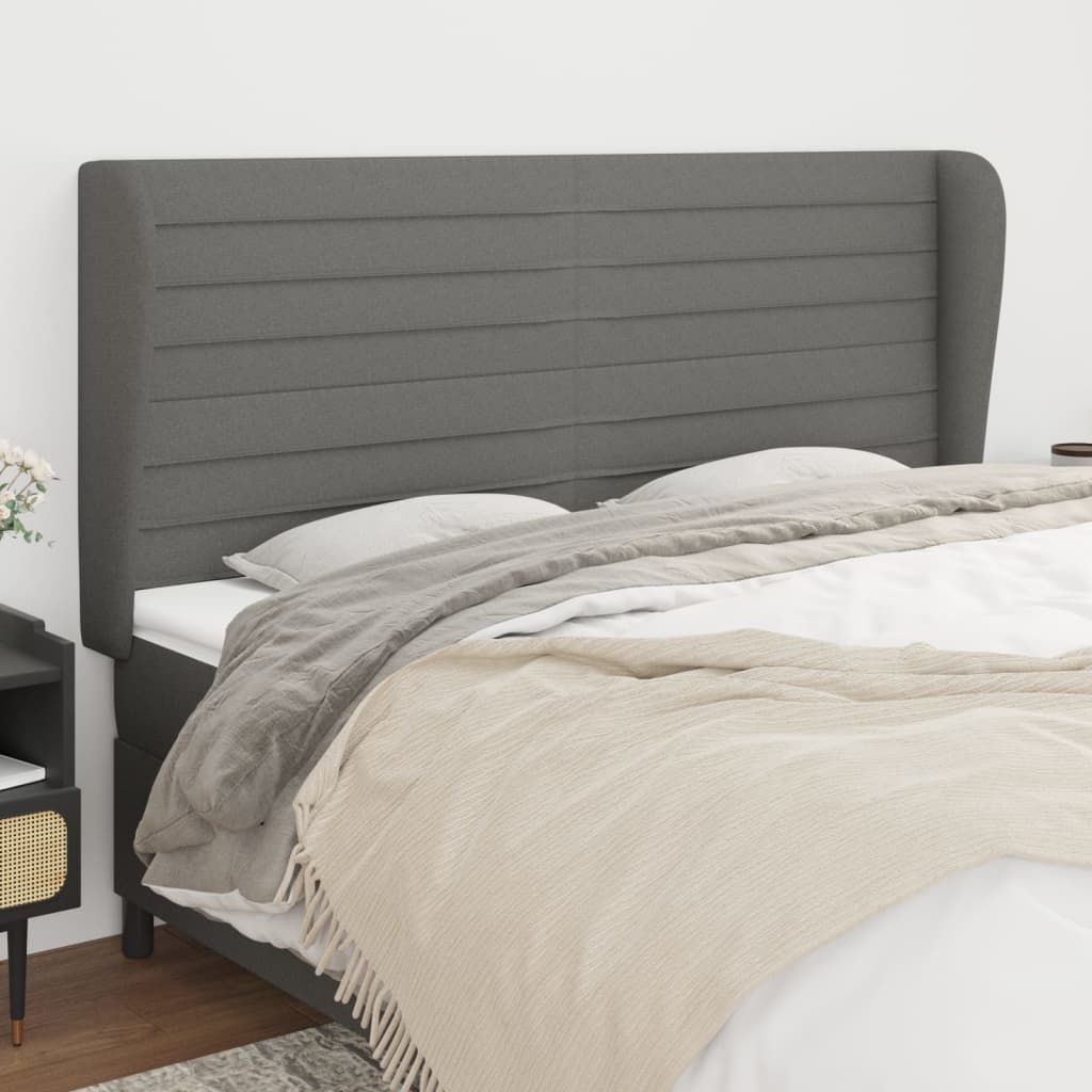 Headboard With Ears 203 Cm Fabric