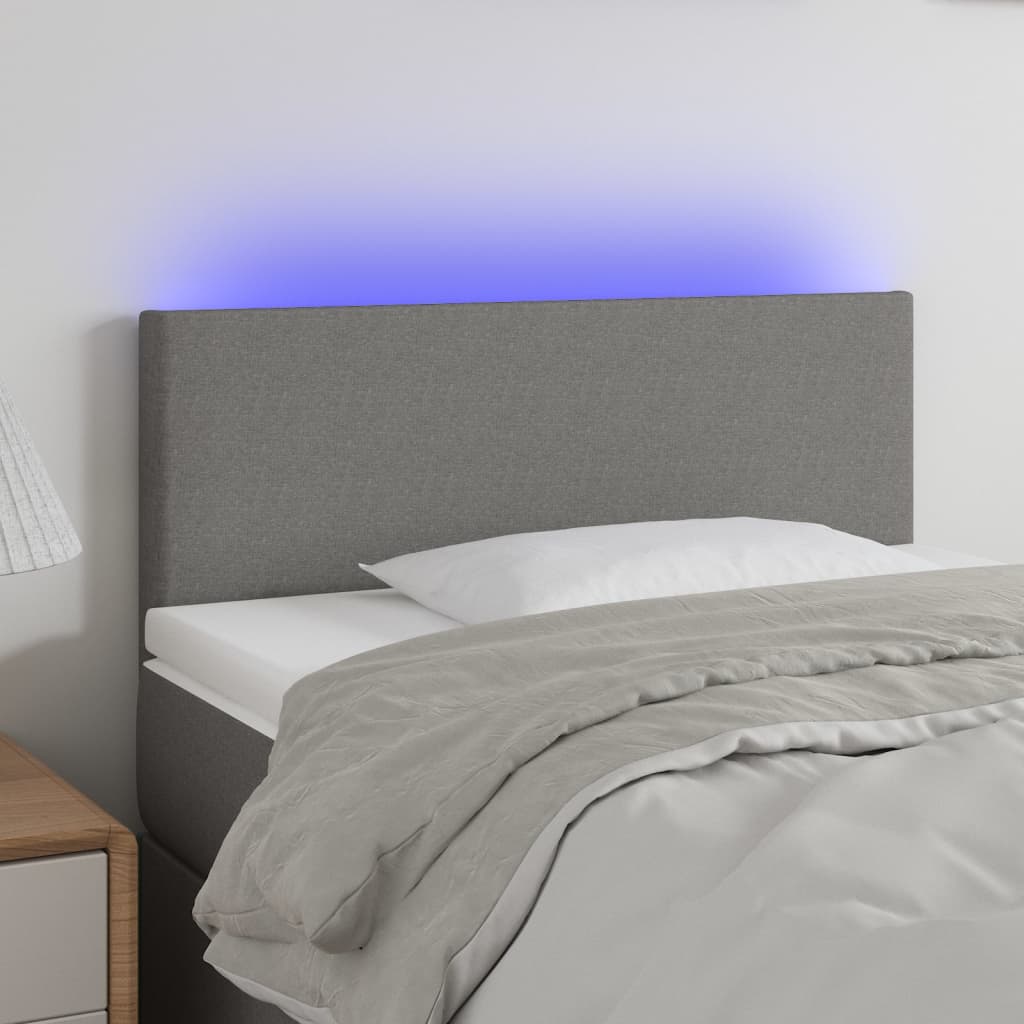 Led Headboard 200 Cm Fabric